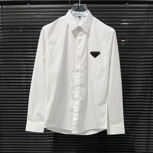 Wholesale Prada Shirts Long Sleeved For Unisex #1362614 $56.00 USD, Wholesale Quality Replica Prada Shirts