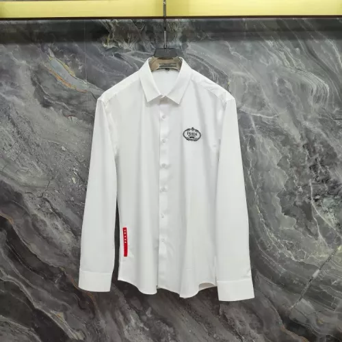 Wholesale Prada Shirts Long Sleeved For Unisex #1362619 $56.00 USD, Wholesale Quality Replica Prada Shirts