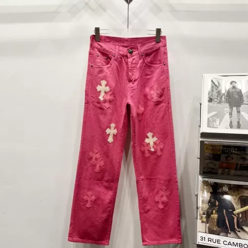 Wholesale Chrome Hearts Jeans For Unisex #1362720 $56.00 USD, Wholesale Quality Replica Chrome Hearts Jeans