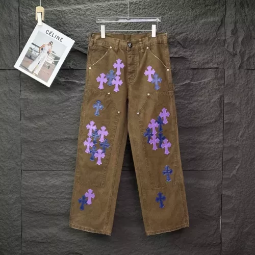 Wholesale Chrome Hearts Jeans For Unisex #1362726 $64.00 USD, Wholesale Quality Replica Chrome Hearts Jeans