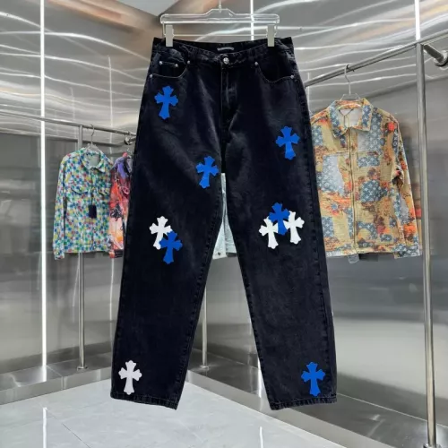 Wholesale Chrome Hearts Jeans For Unisex #1362728 $52.00 USD, Wholesale Quality Replica Chrome Hearts Jeans
