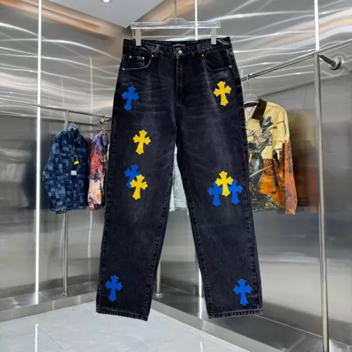 Wholesale Chrome Hearts Jeans For Unisex #1362729 $52.00 USD, Wholesale Quality Replica Chrome Hearts Jeans