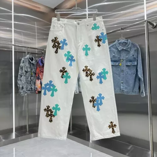 Wholesale Chrome Hearts Jeans For Unisex #1362731 $52.00 USD, Wholesale Quality Replica Chrome Hearts Jeans