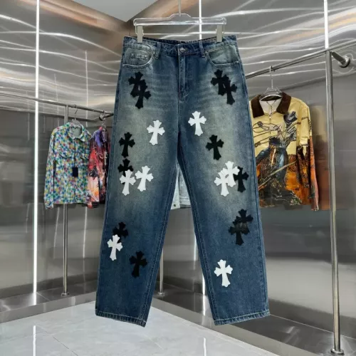 Wholesale Chrome Hearts Jeans For Unisex #1362733 $56.00 USD, Wholesale Quality Replica Chrome Hearts Jeans