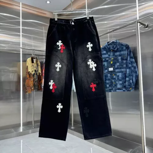 Wholesale Chrome Hearts Jeans For Unisex #1362739 $68.00 USD, Wholesale Quality Replica Chrome Hearts Jeans