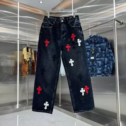 Wholesale Chrome Hearts Jeans For Unisex #1362740 $68.00 USD, Wholesale Quality Replica Chrome Hearts Jeans