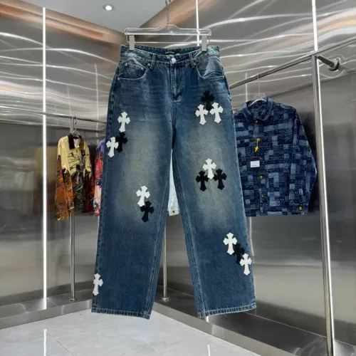 Wholesale Chrome Hearts Jeans For Unisex #1362746 $68.00 USD, Wholesale Quality Replica Chrome Hearts Jeans