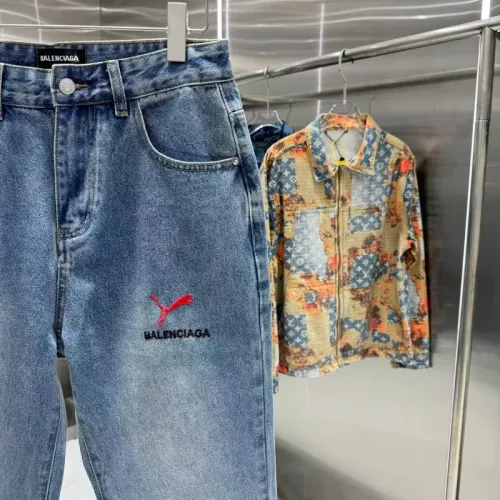 Replica Balenciaga Jeans For Unisex #1362755 $52.00 USD for Wholesale