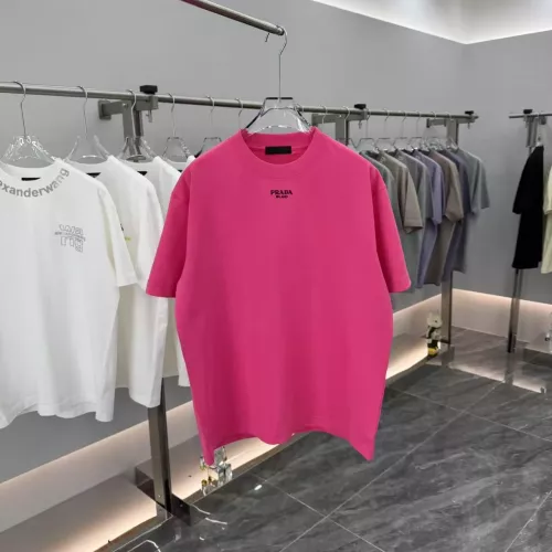 Wholesale Prada T-Shirts Short Sleeved For Unisex #1362783 $40.00 USD, Wholesale Quality Replica Prada T-Shirts