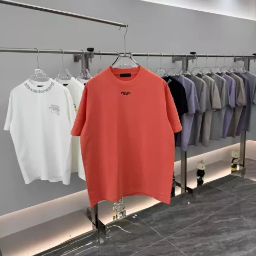 Wholesale Prada T-Shirts Short Sleeved For Unisex #1362786 $40.00 USD, Wholesale Quality Replica Prada T-Shirts