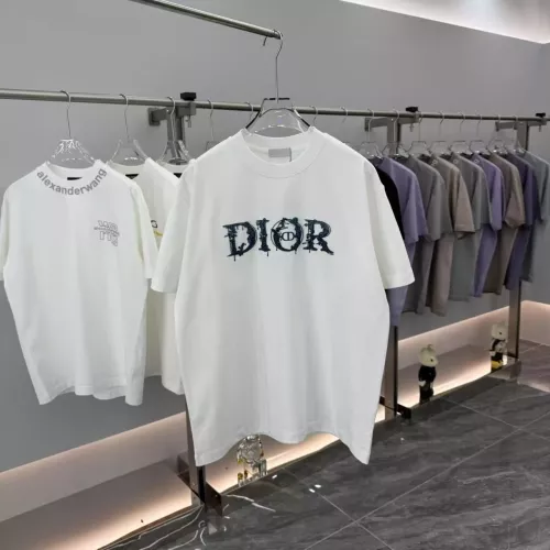 Wholesale Christian Dior T-Shirts Short Sleeved For Unisex #1362794 $42.00 USD, Wholesale Quality Replica Christian Dior T-Shirts