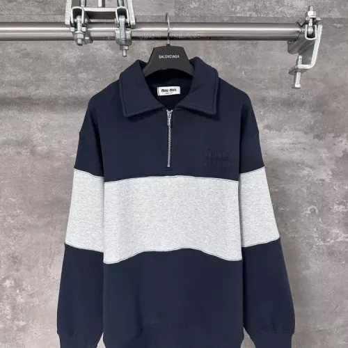 Wholesale MIU MIU Hoodies Long Sleeved For Unisex #1362817 $72.00 USD, Wholesale Quality Replica MIU MIU Hoodies
