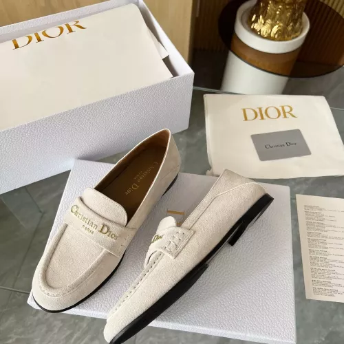 Wholesale Christian Dior Leather Shoes For Women #1362906 $102.00 USD, Wholesale Quality Replica Christian Dior Leather Shoes