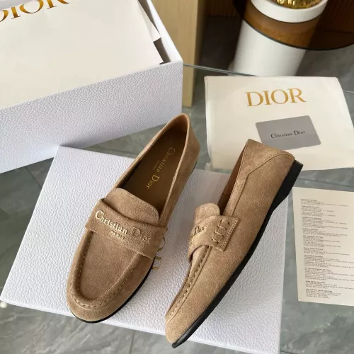 Wholesale Christian Dior Leather Shoes For Women #1362907 $102.00 USD, Wholesale Quality Replica Christian Dior Leather Shoes