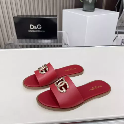 Wholesale Dolce &amp; Gabbana D&amp;G Slippers For Women #1362911 $85.00 USD, Wholesale Quality Replica Dolce &amp; Gabbana D&amp;G Slippers