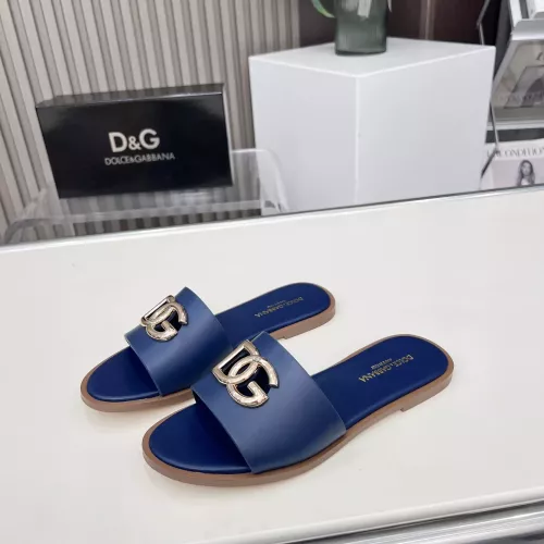 Wholesale Dolce &amp; Gabbana D&amp;G Slippers For Women #1362913 $85.00 USD, Wholesale Quality Replica Dolce &amp; Gabbana D&amp;G Slippers