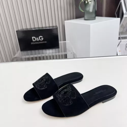 Wholesale Dolce &amp; Gabbana D&amp;G Slippers For Women #1362919 $88.00 USD, Wholesale Quality Replica Dolce &amp; Gabbana D&amp;G Slippers