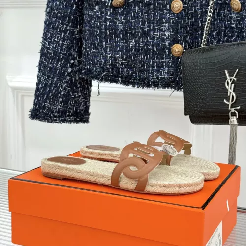 Replica Hermes Slippers For Women #1362948 $118.00 USD for Wholesale