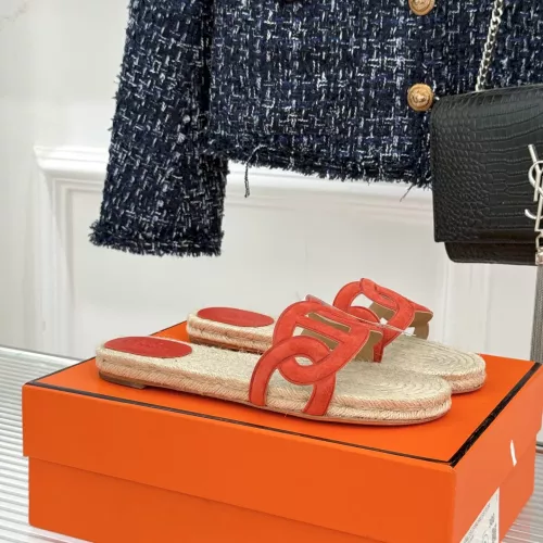 Replica Hermes Slippers For Women #1362949 $118.00 USD for Wholesale