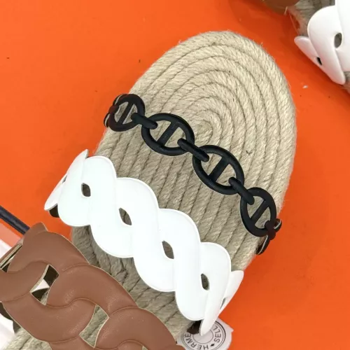 Replica Hermes Slippers For Women #1362952 $118.00 USD for Wholesale