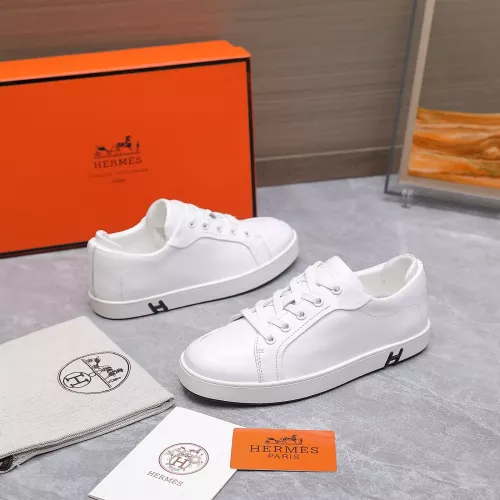 Replica Hermes Casual Shoes For Men #1362955 $115.00 USD for Wholesale