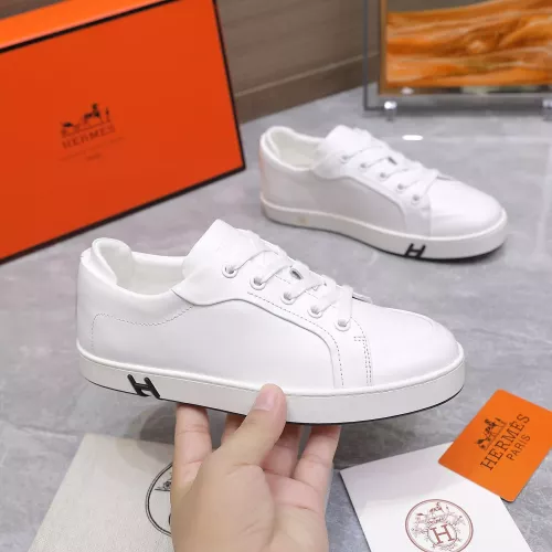 Replica Hermes Casual Shoes For Men #1362955 $115.00 USD for Wholesale