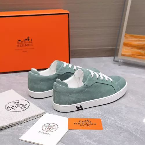 Replica Hermes Casual Shoes For Men #1362963 $115.00 USD for Wholesale