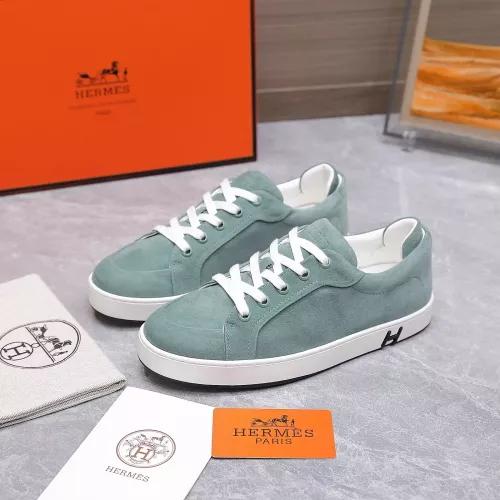Replica Hermes Casual Shoes For Men #1362963 $115.00 USD for Wholesale