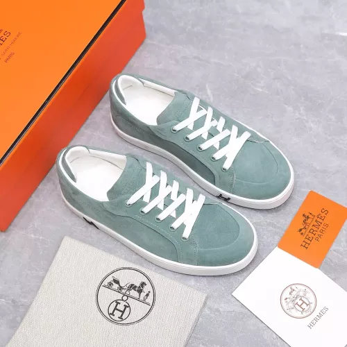 Replica Hermes Casual Shoes For Men #1362963 $115.00 USD for Wholesale