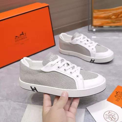 Replica Hermes Casual Shoes For Men #1362967 $115.00 USD for Wholesale