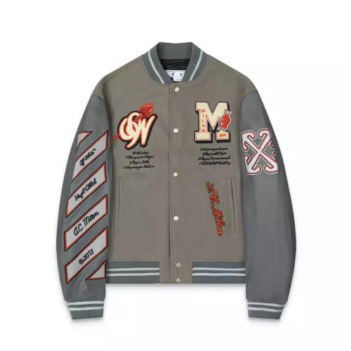 Wholesale Off-White Jackets Long Sleeved For Unisex #1363018 $98.00 USD, Wholesale Quality Replica Off-White Jackets