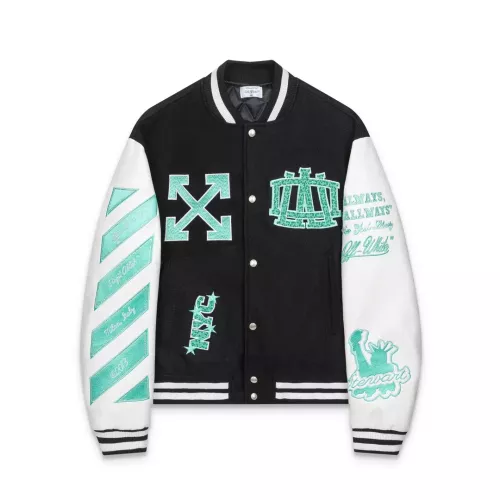 Wholesale Off-White Jackets Long Sleeved For Unisex #1363036 $98.00 USD, Wholesale Quality Replica Off-White Jackets
