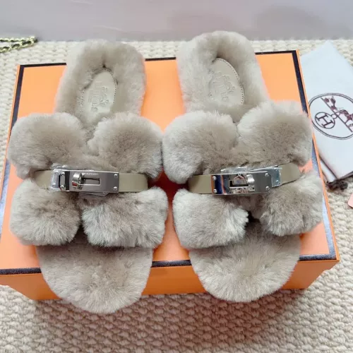 Wholesale Hermes Slippers For Women #1363066 $100.00 USD, Wholesale Quality Replica Hermes Slippers