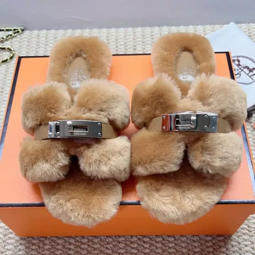 Wholesale Hermes Slippers For Women #1363071 $100.00 USD, Wholesale Quality Replica Hermes Slippers