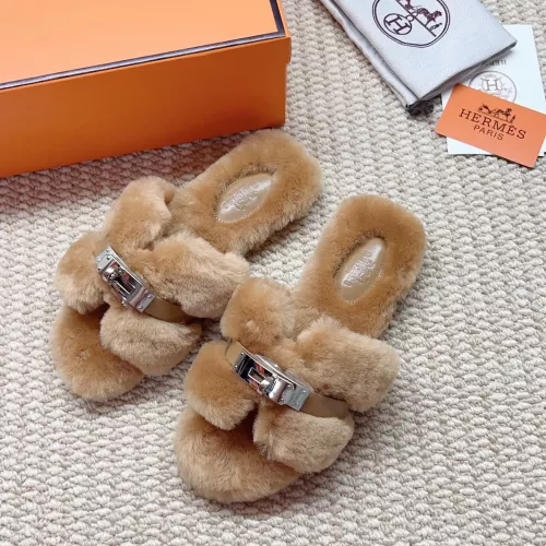 Replica Hermes Slippers For Women #1363071 $100.00 USD for Wholesale