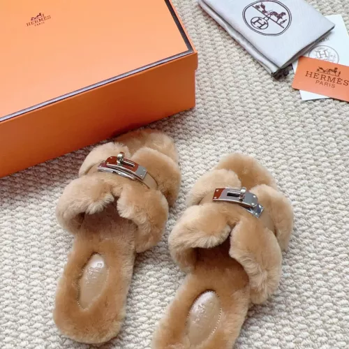 Replica Hermes Slippers For Women #1363071 $100.00 USD for Wholesale