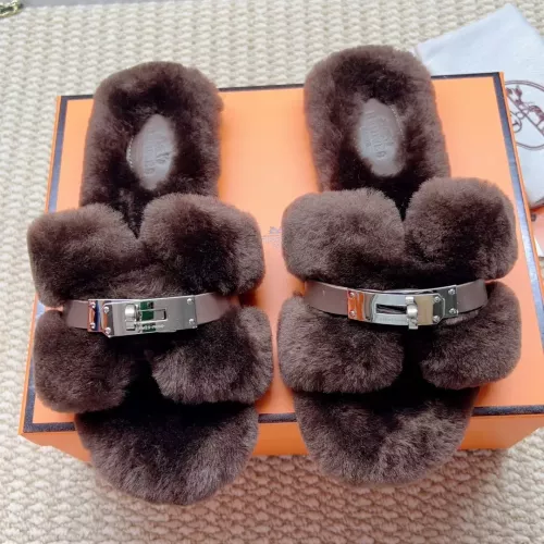 Wholesale Hermes Slippers For Women #1363073 $100.00 USD, Wholesale Quality Replica Hermes Slippers