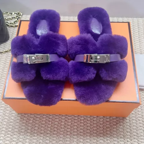 Wholesale Hermes Slippers For Women #1363077 $100.00 USD, Wholesale Quality Replica Hermes Slippers