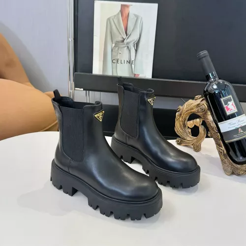 Wholesale Prada Boots For Women #1363082 $112.00 USD, Wholesale Quality Replica Prada Boots