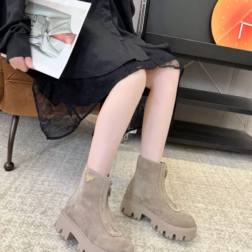Replica Prada Boots For Women #1363084 $112.00 USD for Wholesale