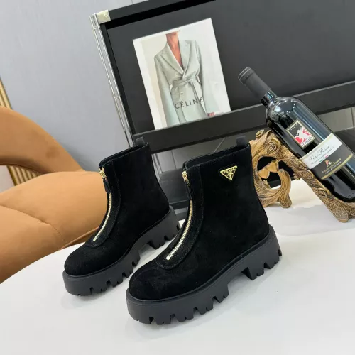 Wholesale Prada Boots For Women #1363086 $112.00 USD, Wholesale Quality Replica Prada Boots