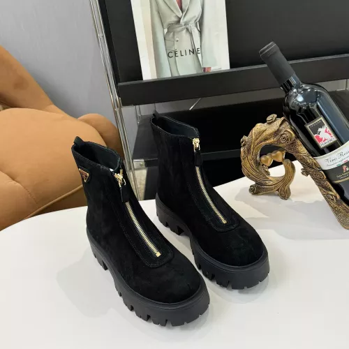 Replica Prada Boots For Women #1363086 $112.00 USD for Wholesale