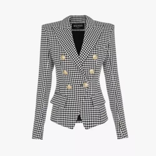 Wholesale Balmain Jackets Long Sleeved For Women #1363125 $96.00 USD, Wholesale Quality Replica Balmain Jackets