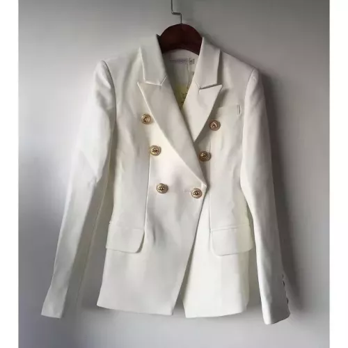 Wholesale Balmain Jackets Long Sleeved For Women #1363127 $68.00 USD, Wholesale Quality Replica Balmain Jackets