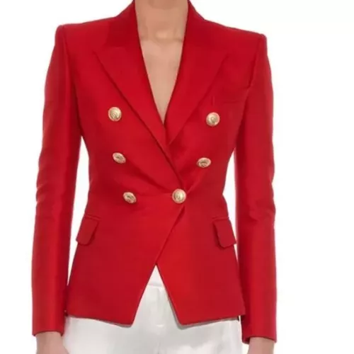 Wholesale Balmain Jackets Long Sleeved For Women #1363128 $68.00 USD, Wholesale Quality Replica Balmain Jackets