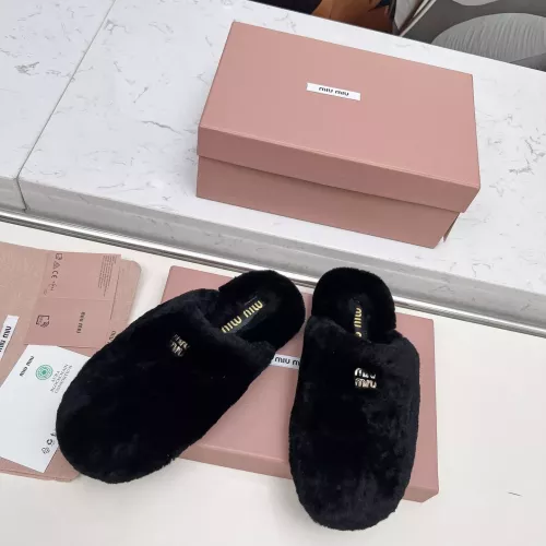 Wholesale MIU MIU Slippers For Women #1363159 $92.00 USD, Wholesale Quality Replica MIU MIU Slippers