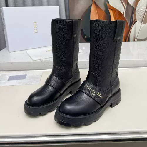 Wholesale Christian Dior Boots For Women #1363161 $130.00 USD, Wholesale Quality Replica Christian Dior Boots