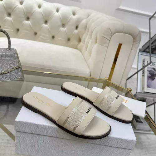 Replica Christian Dior Slippers For Women #1363166 $82.00 USD for Wholesale