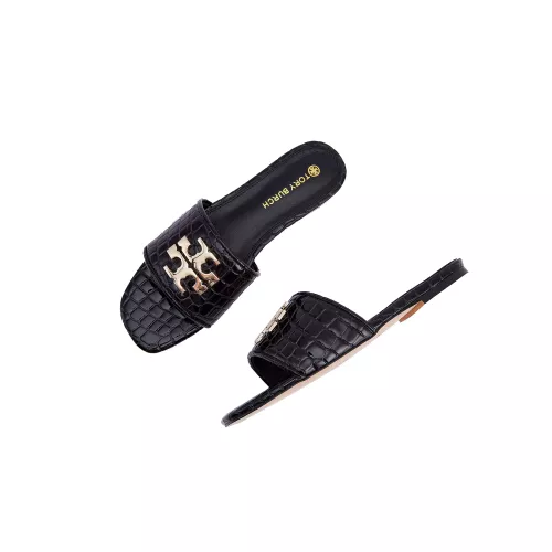 Wholesale Tory Burch TB Slippers For Women #1363183 $85.00 USD, Wholesale Quality Replica Tory Burch TB Slippers