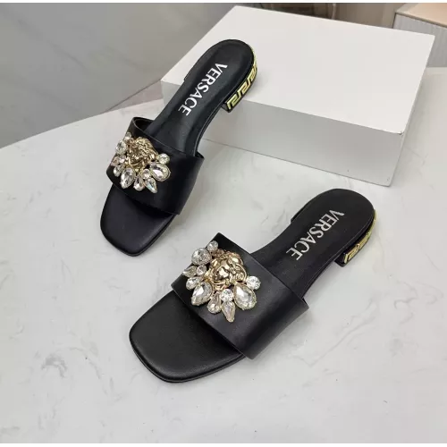 Wholesale Versace Slippers For Women #1363184 $80.00 USD, Wholesale Quality Replica Versace Slippers